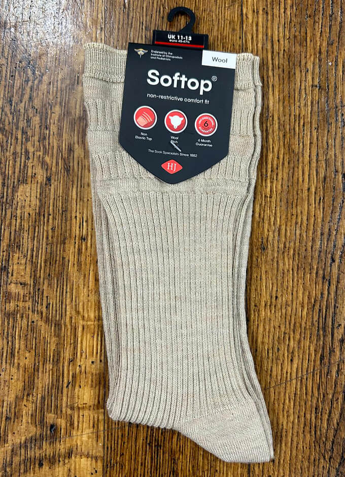 Softop Wool Socks | Various Colours