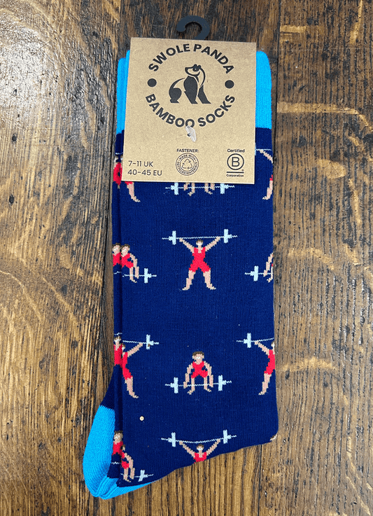 Swole Panda| Weight Lifter Socks