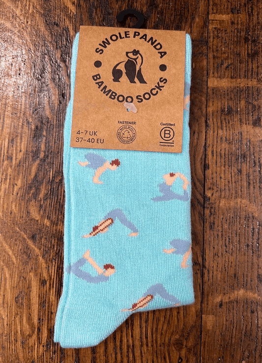 Swole Panda | Yoga Bamoo Socks
