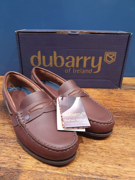Dubarry | Belize Deck Shoe | Mahogany