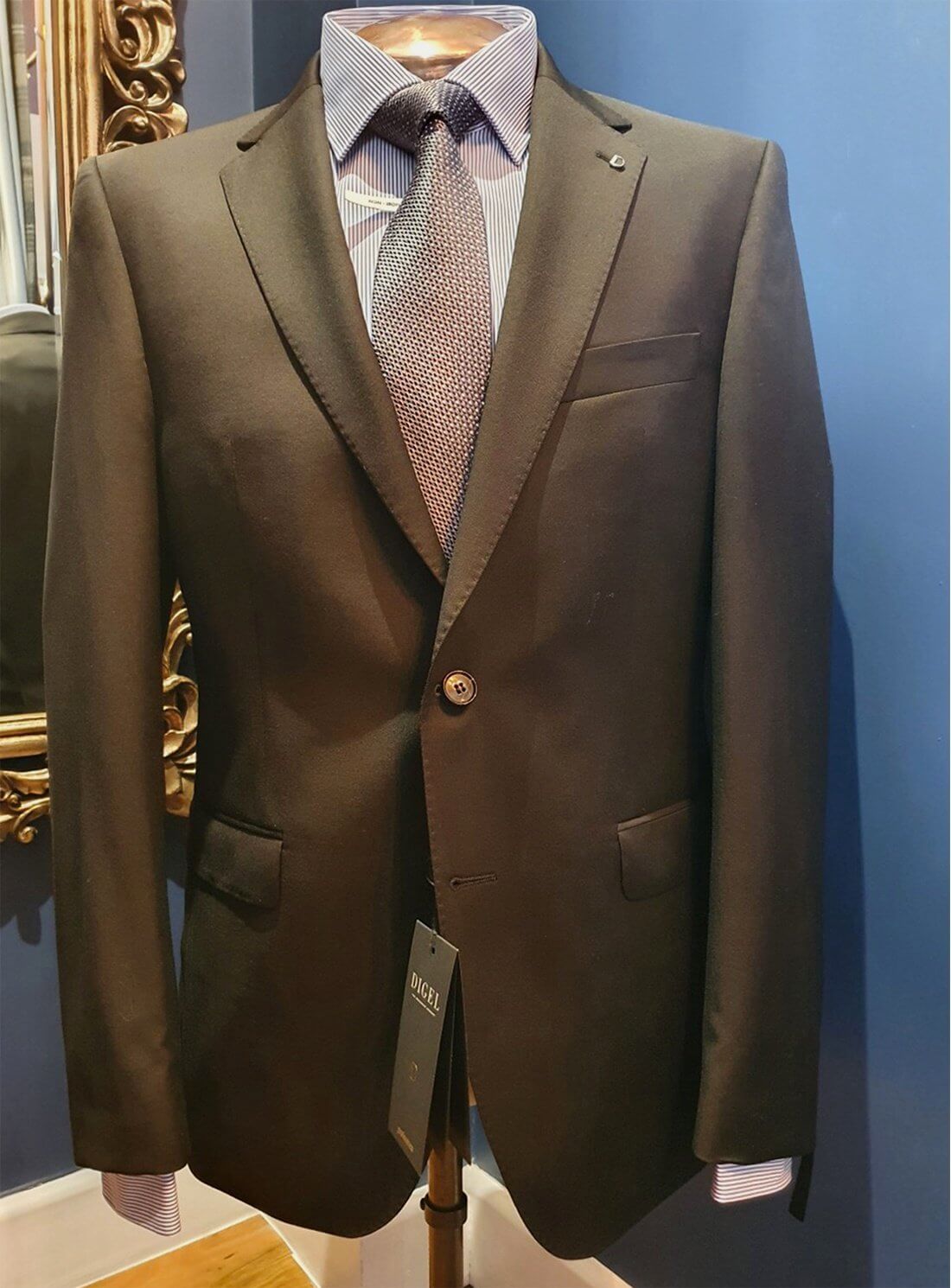 Duncan Suit | Italian Wool Jacket | Black