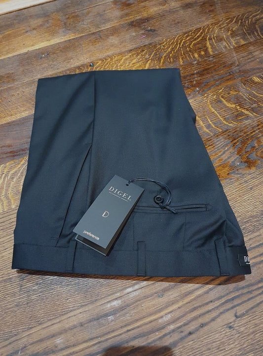 Duncan Suit | Italian Wool Trouser | Black