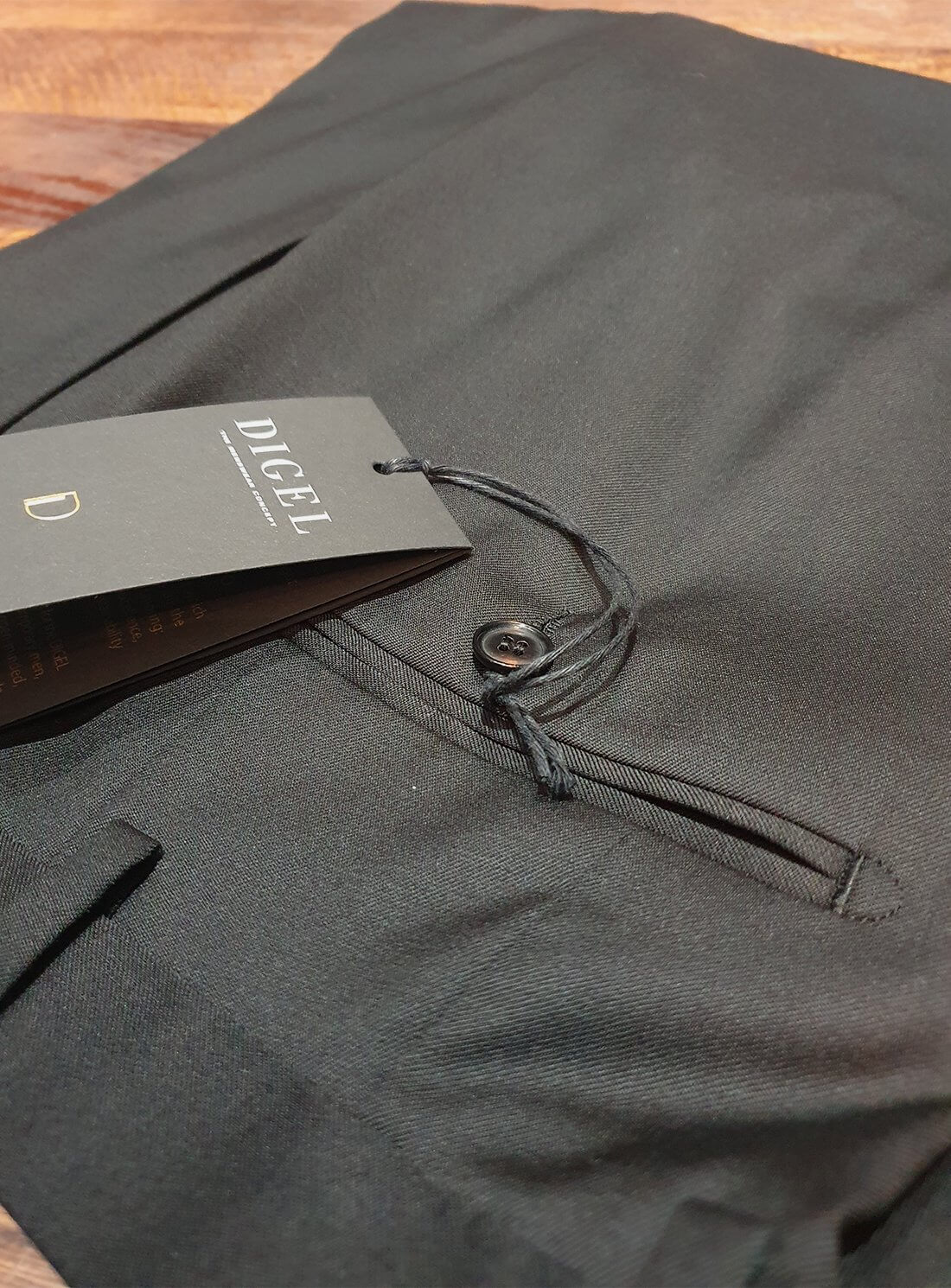 Duncan Suit | Italian Wool Trouser | Black