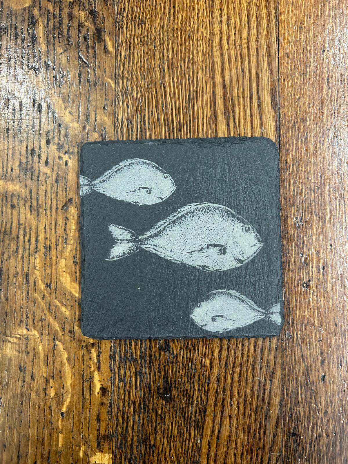 Selbrae | Single Slate Coaster | Fish