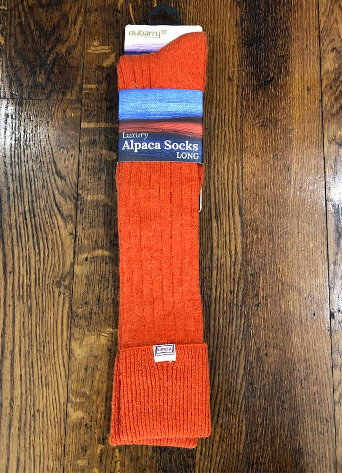 Alpaca Socks | Terracotta