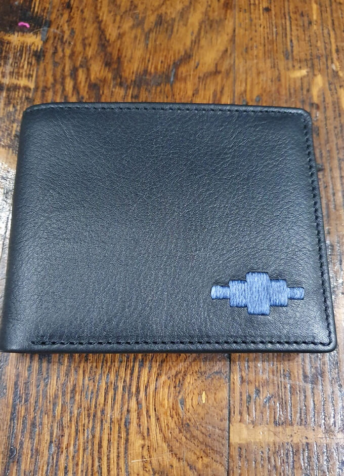 Pampeano Dinero Card Wallet | Black/Blue