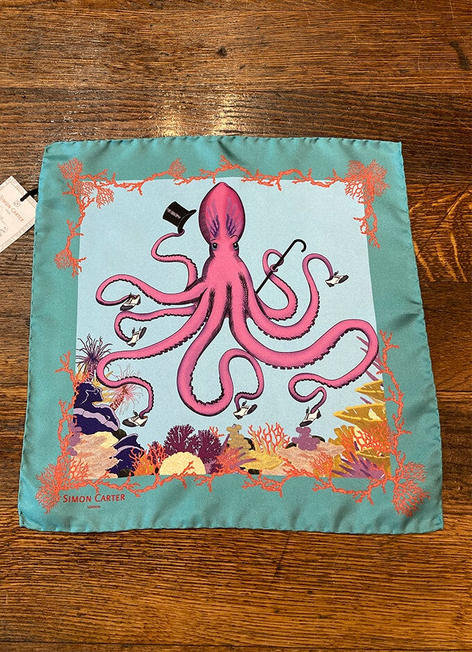 Pocket Square | Tap Dancing Octopus
