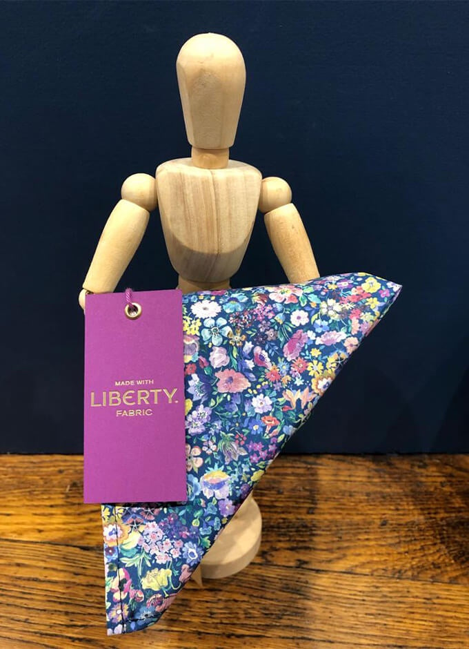Pocket Square | Classic Garden | Made with Liberty Fabric