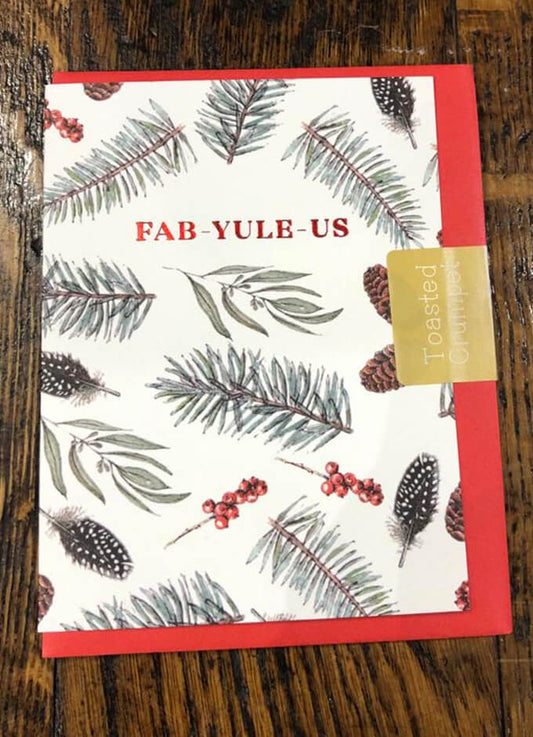 Fab-Yule-Us | Christmas Card