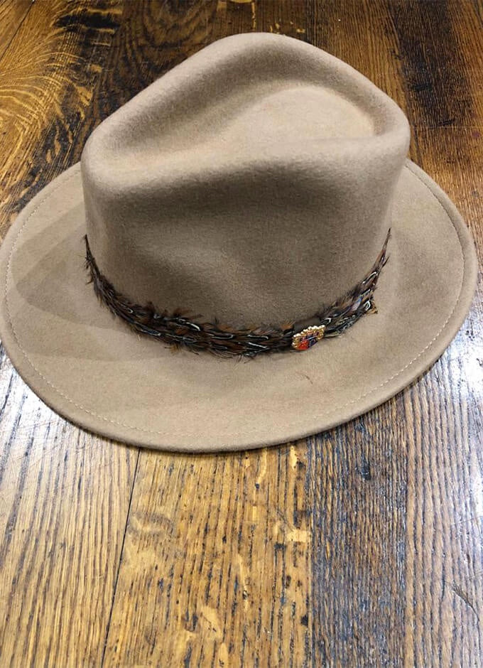 Richmond Ladies Fedora | Mink