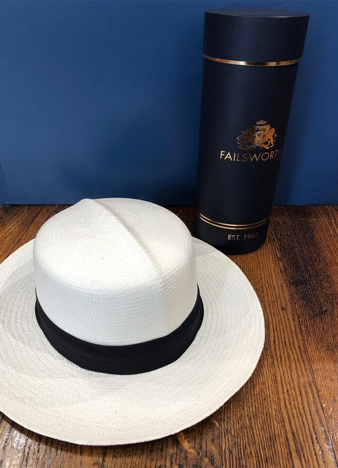 Folding Panama | Bleached