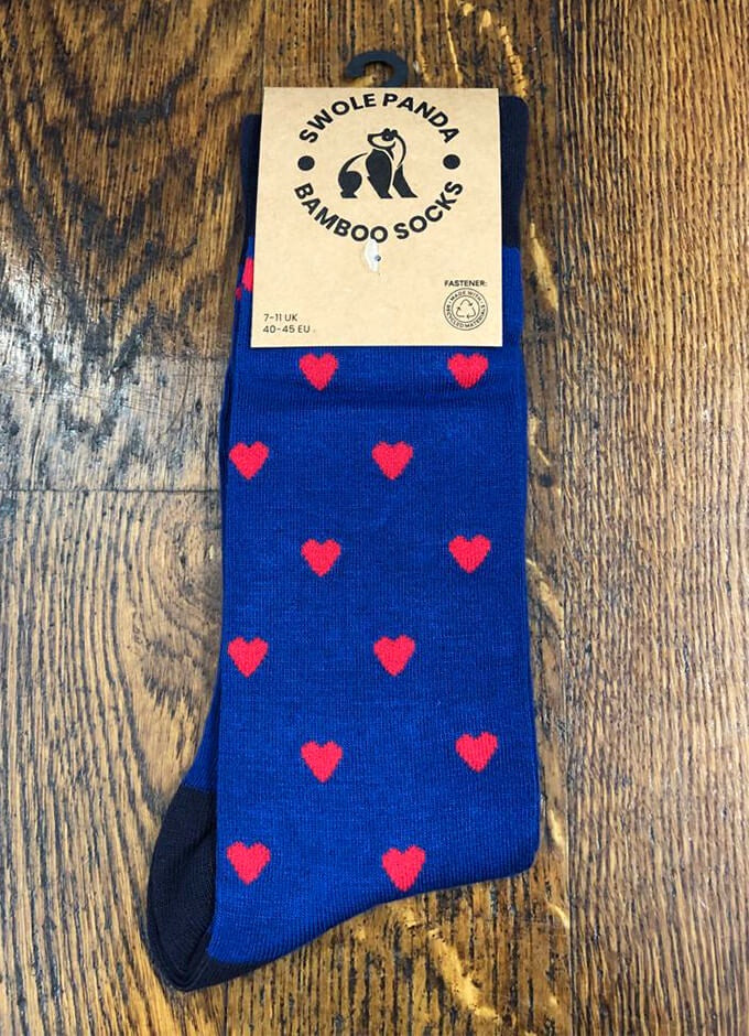 Swole Panda | Heart Socks