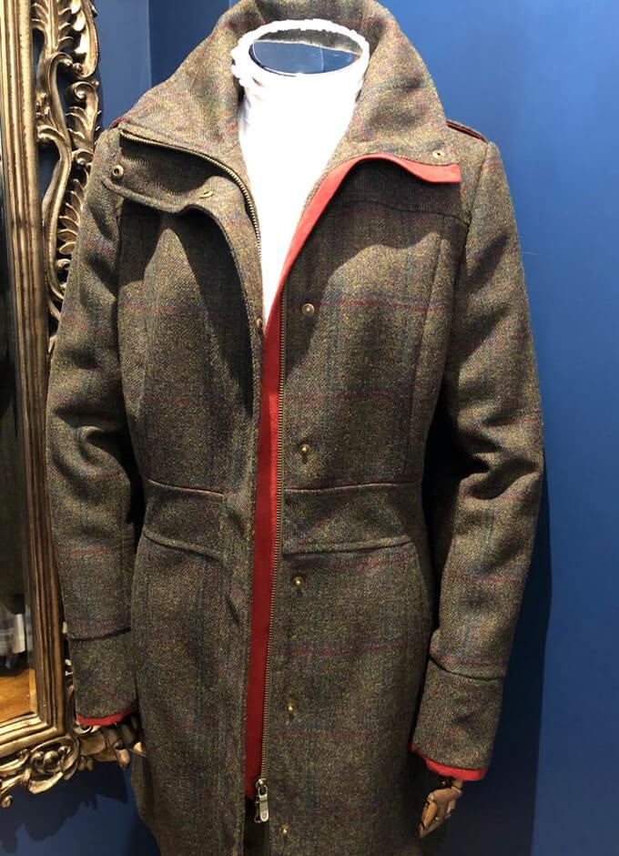 Hedgerow Tweed Coat | Hemlock