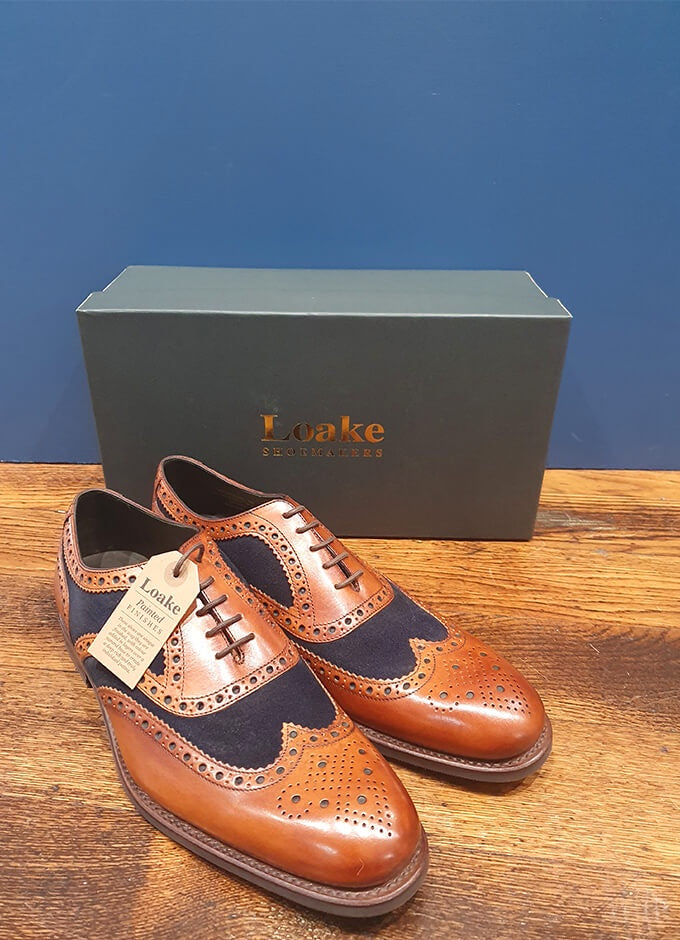 Kerridge | Tan/Navy Brogue