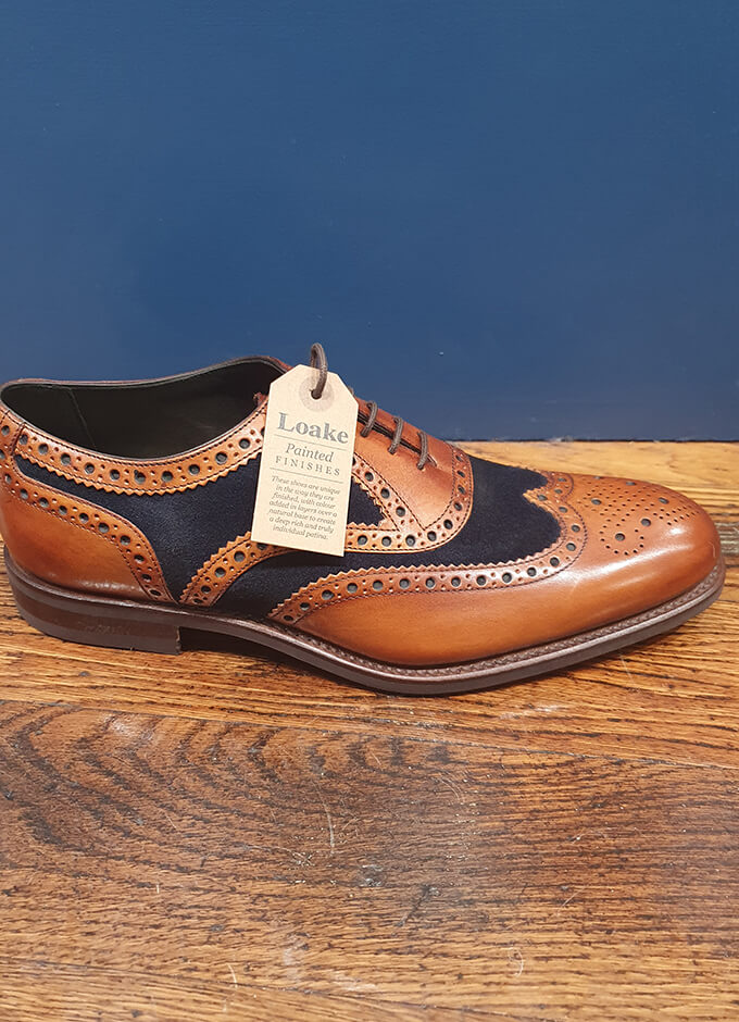 Kerridge | Tan/Navy Brogue