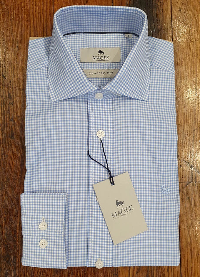 Tullagh Check Shirt | Blue