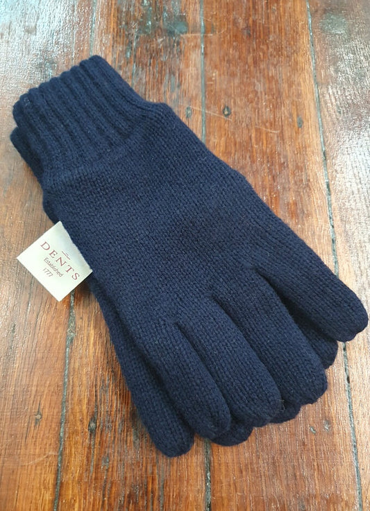 Knitted Glove Thinsulate | Navy