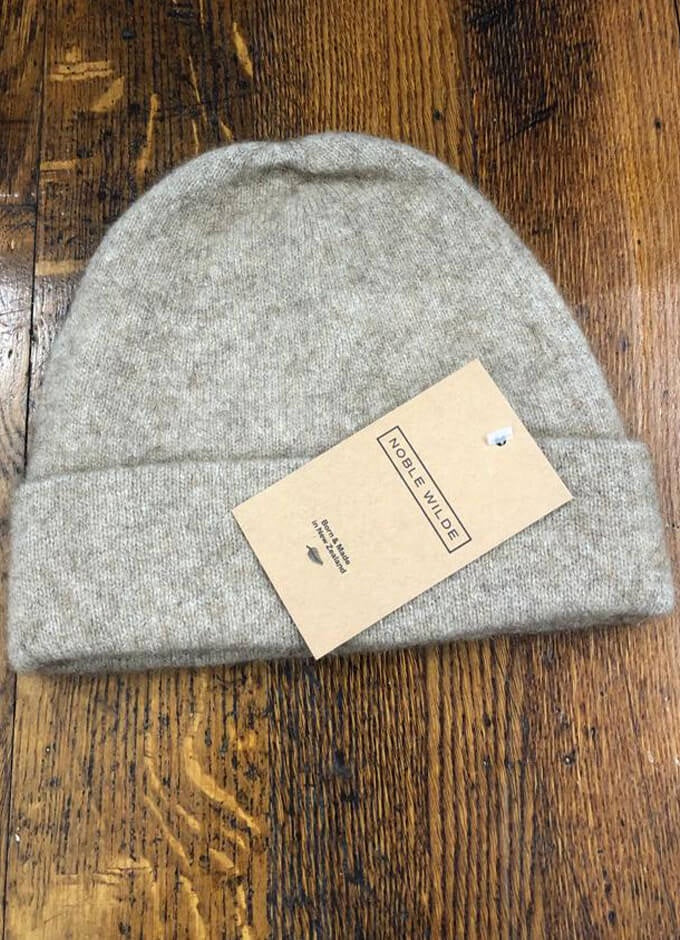 Possum Wool Beanie | Oyster