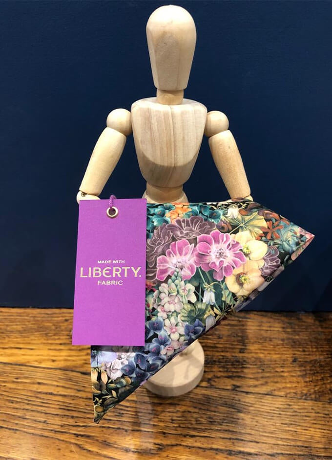 Pocket Square | Painted Travels | Made with Liberty Fabric