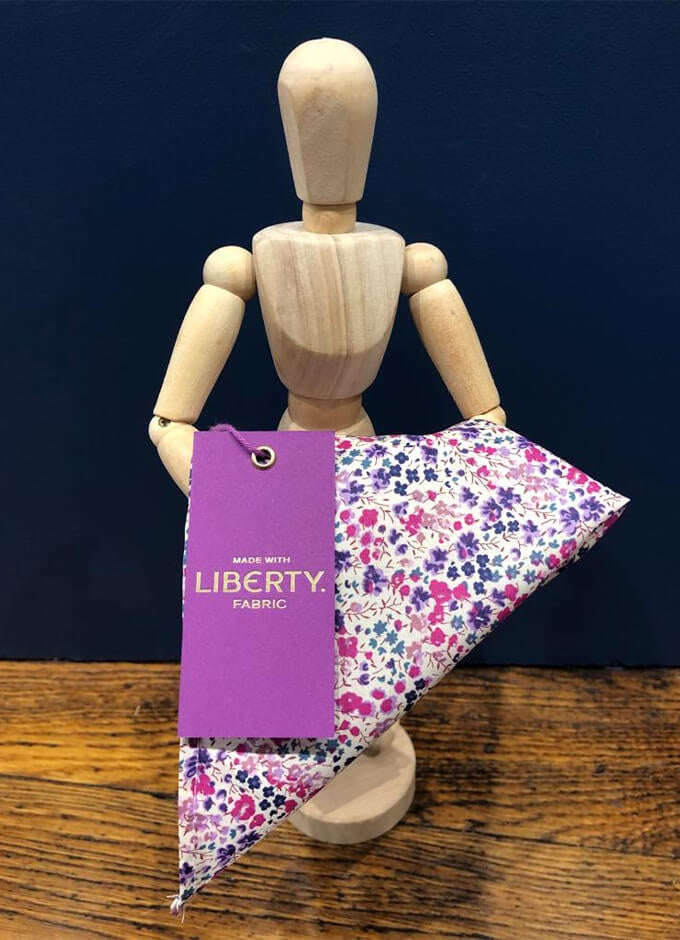 Pocket Square | Phoebe | Made with Liberty Fabric