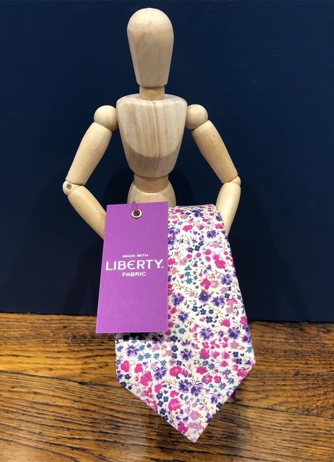 Tie | Phoebe | Made with Liberty Fabric