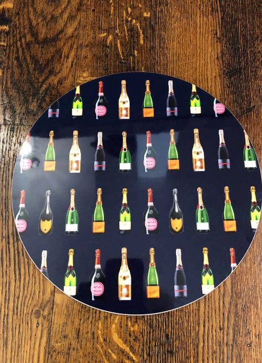 Placemats | Navy Champagne and Fizz