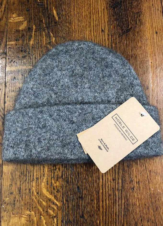 Possum Wool Beanie | Pumice