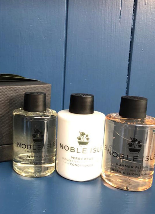 Luxury Shower and Hair Travel Trio