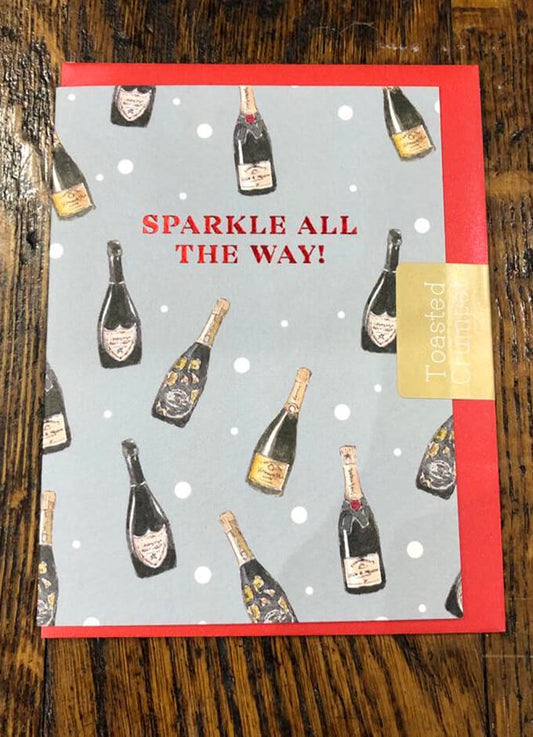 Sparkle All The Way | Christmas Card