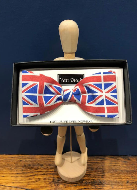 Union Jack Bow Tie