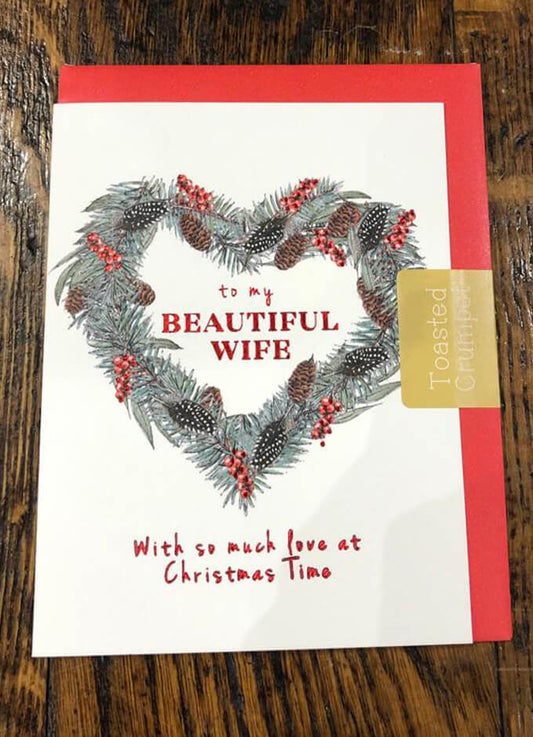Beautiful Wife | Christmas Card