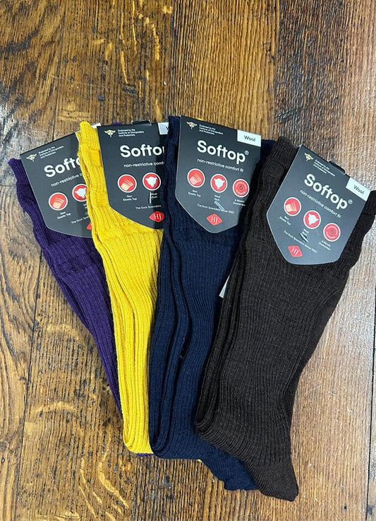 Softop Wool Socks | Various Colours